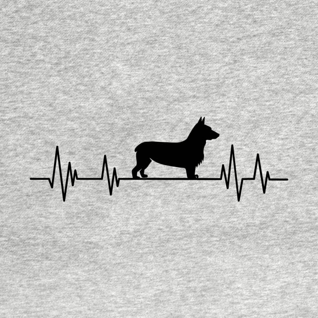 corgi Heartbeat dog Heartbeat corgis Silhouette by mezy